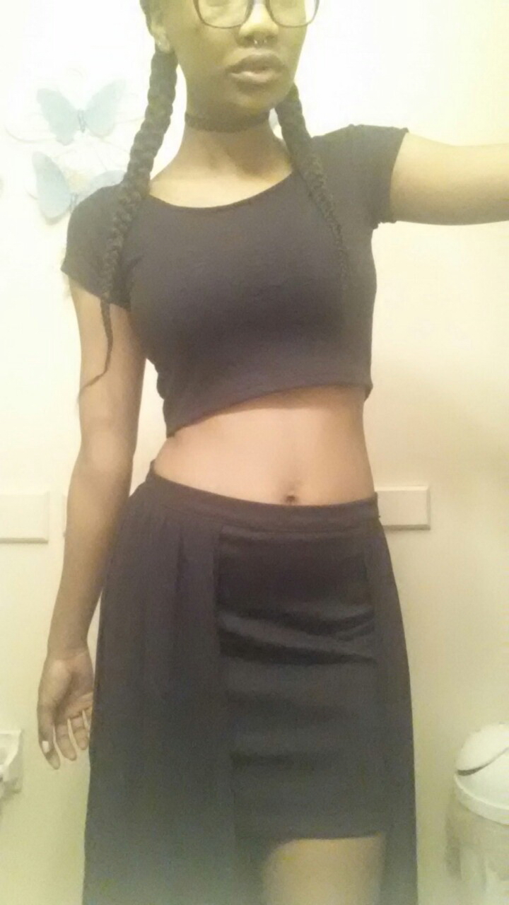 Big Breasted Ebony Selfies