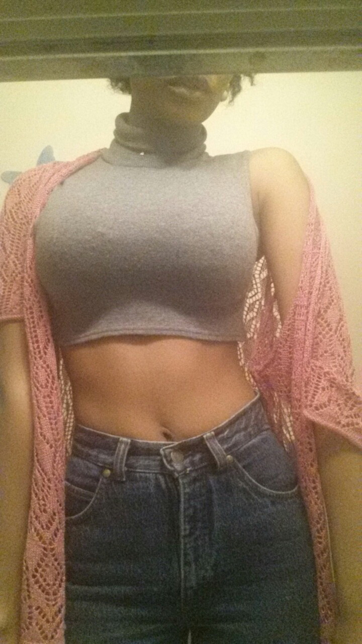 Big Breasted Ebony Selfies