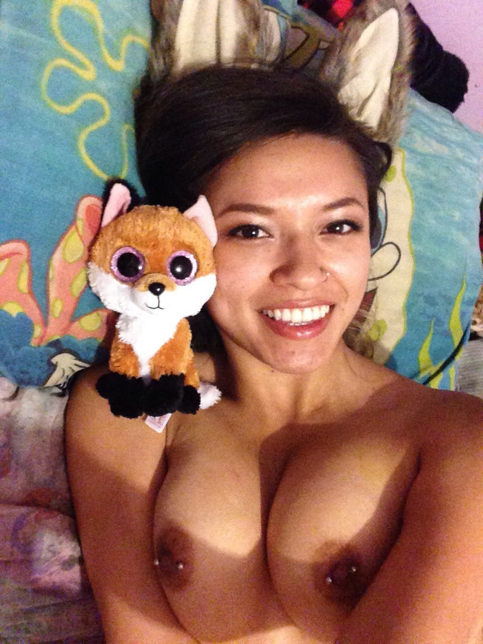 Fetish For Fur Brunette