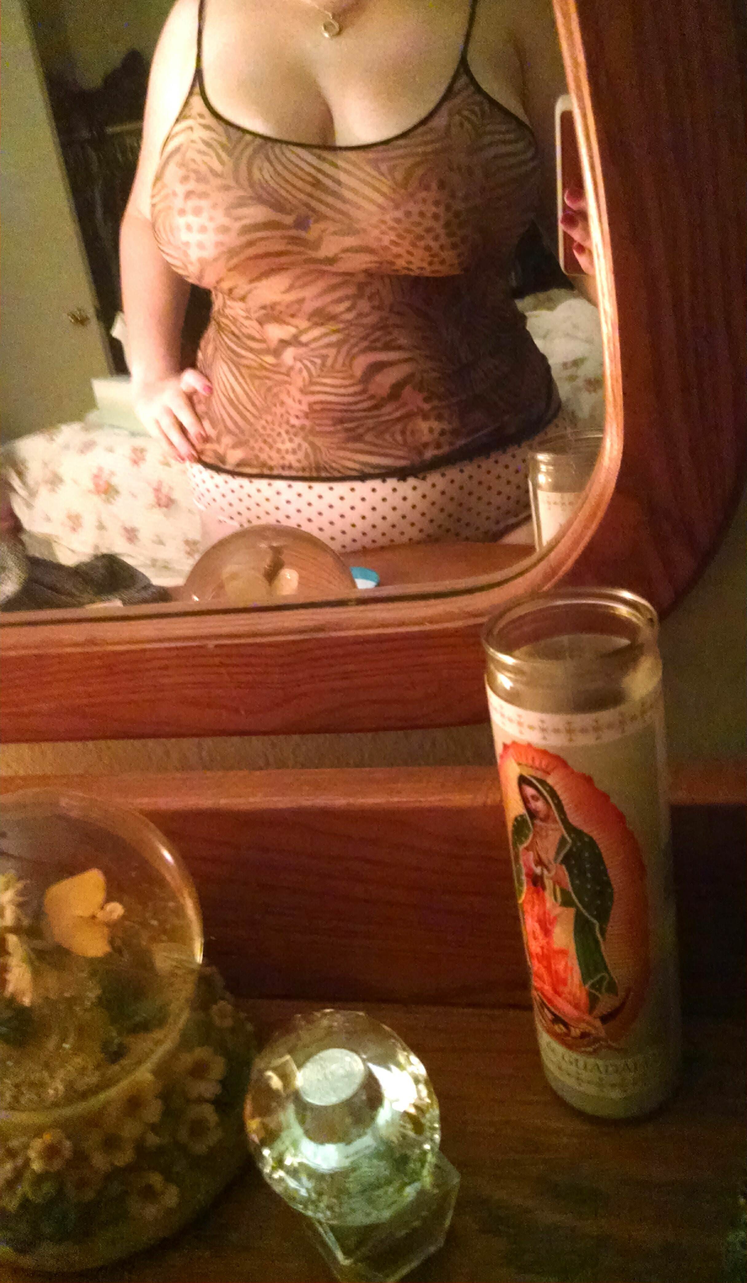 Pretty Brunette Enormous Naturals Wow