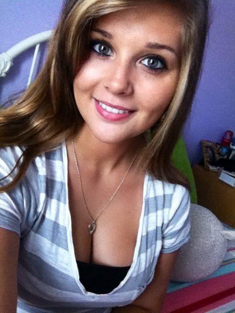 The Happy and Busty Coed