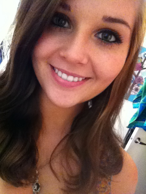 The Happy and Busty Coed