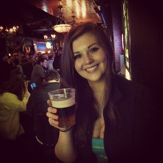 The Happy and Busty Coed