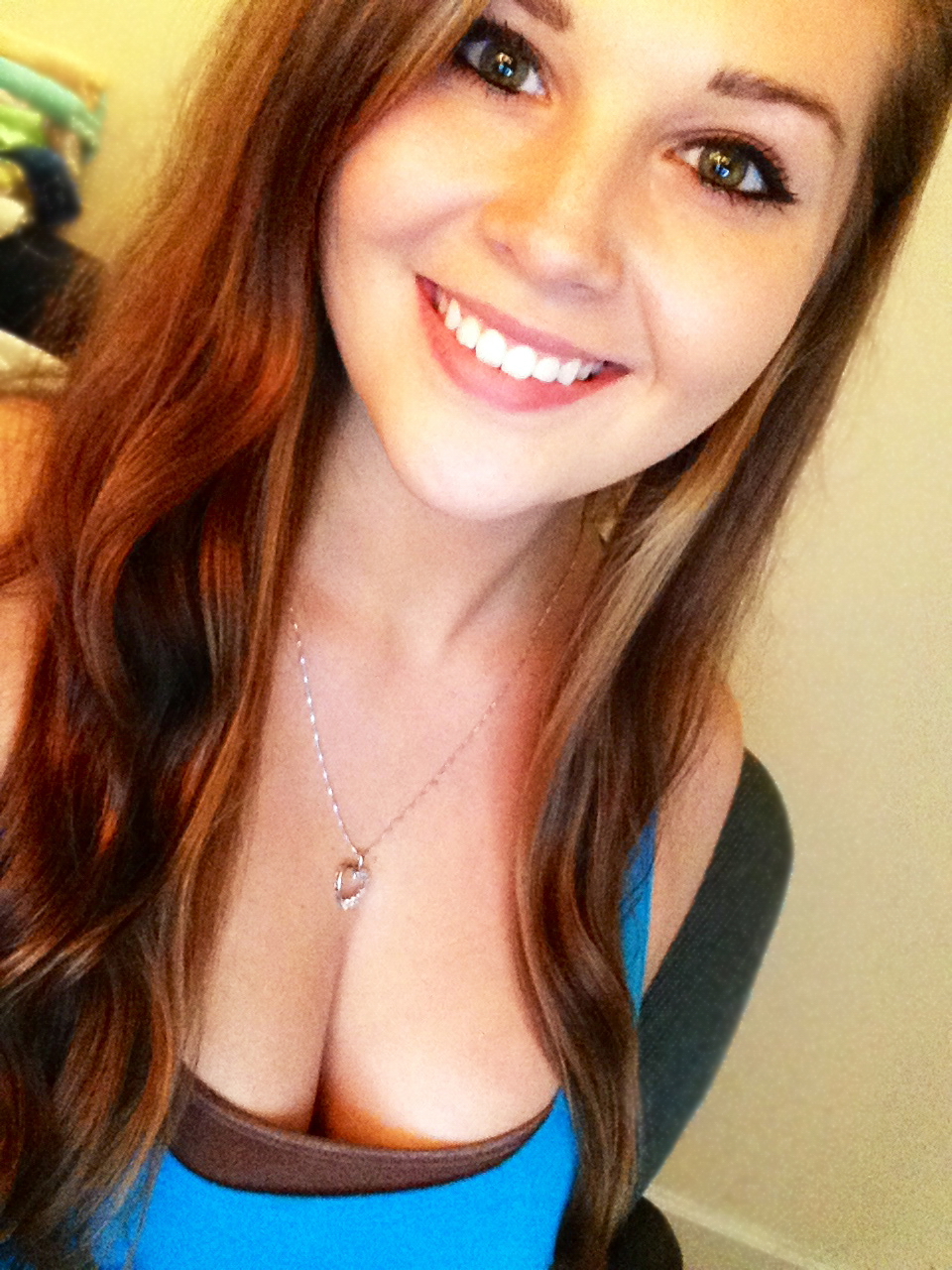 The Happy and Busty Coed