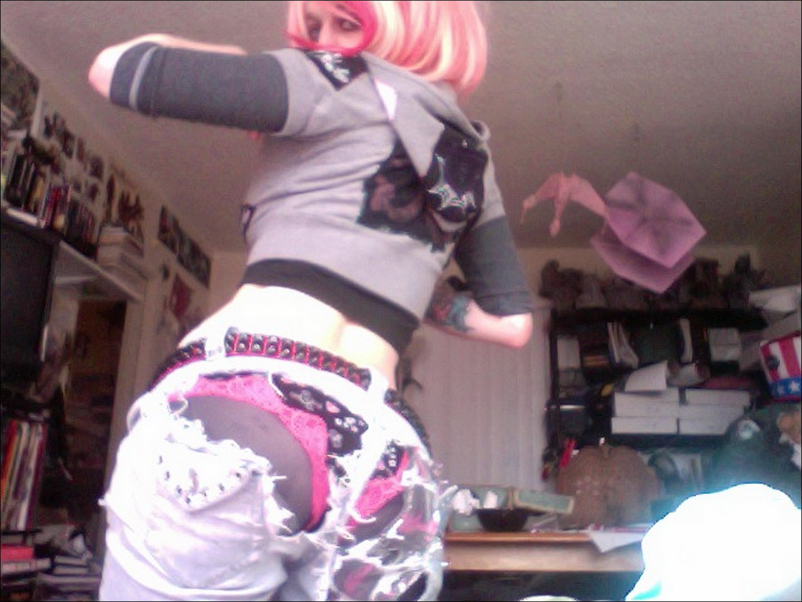 Big Tit Alt Punk Blonde Chick