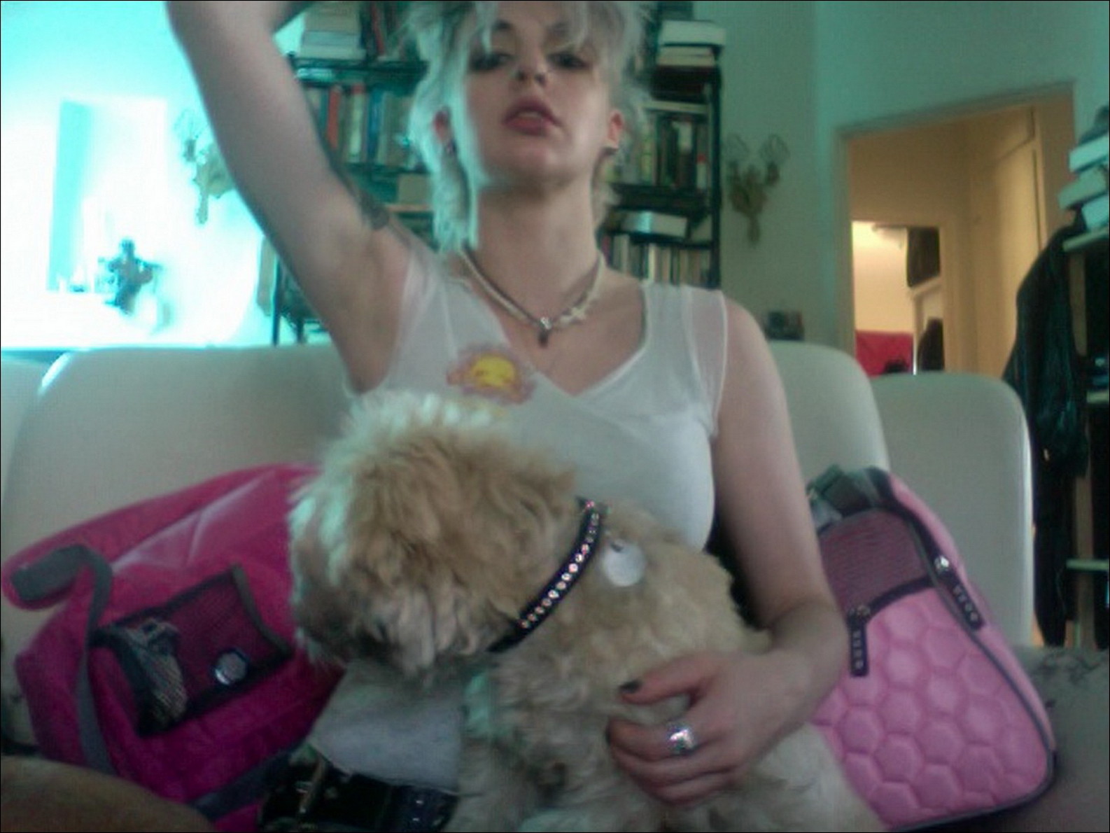 Big Tit Alt Punk Blonde Chick