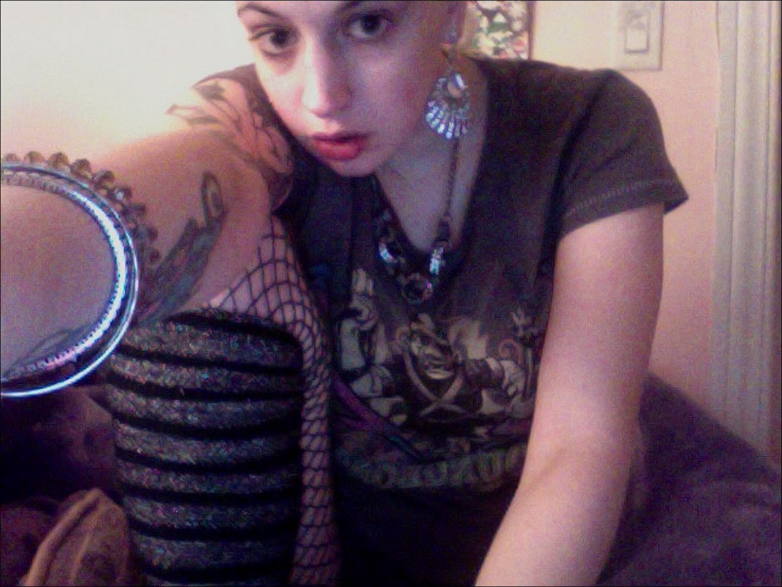 Big Tit Alt Punk Blonde Chick