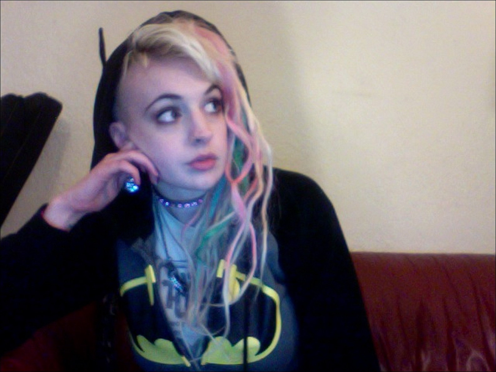 Big Tit Alt Punk Blonde Chick