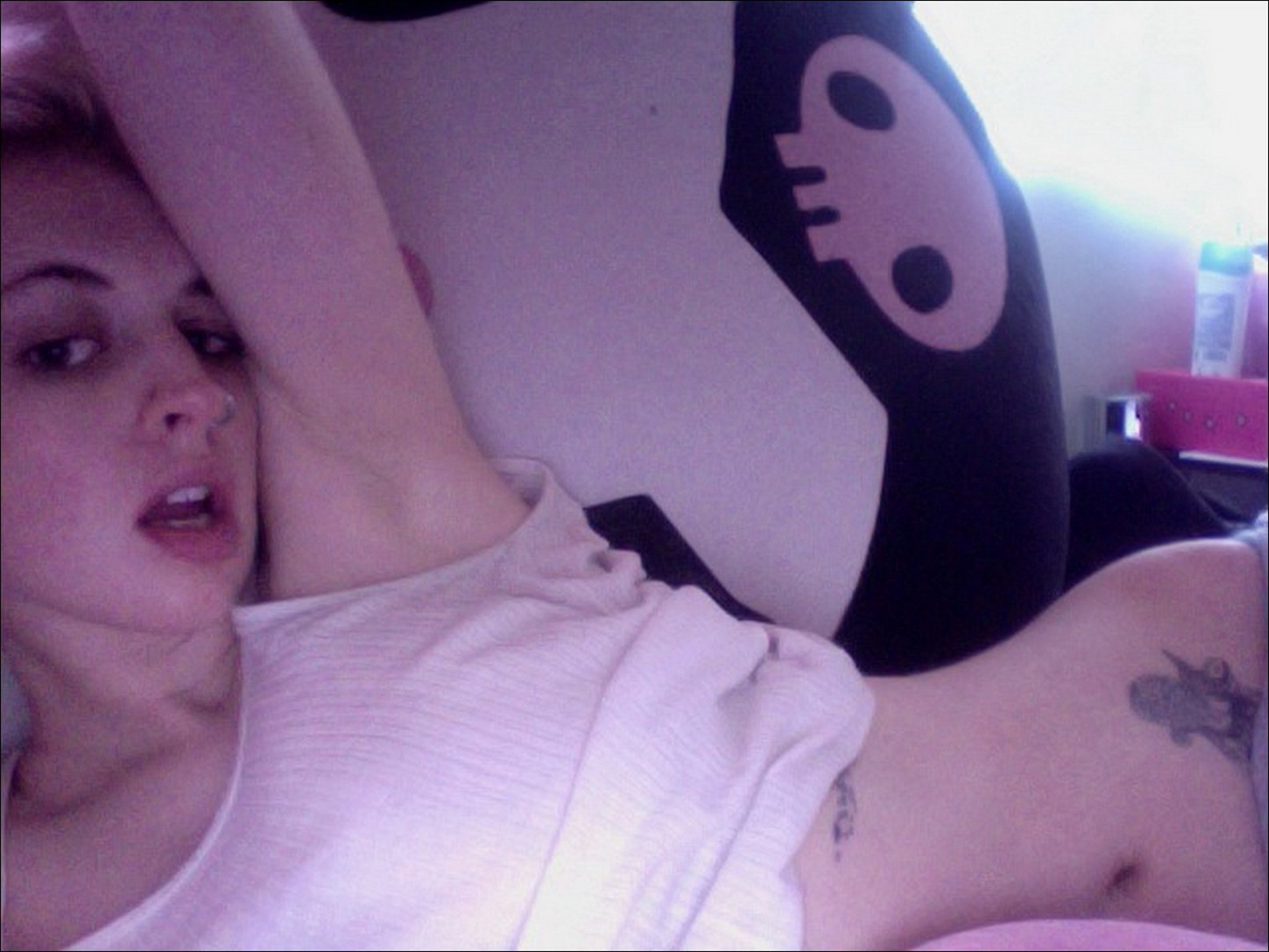 Big Tit Alt Punk Blonde Chick