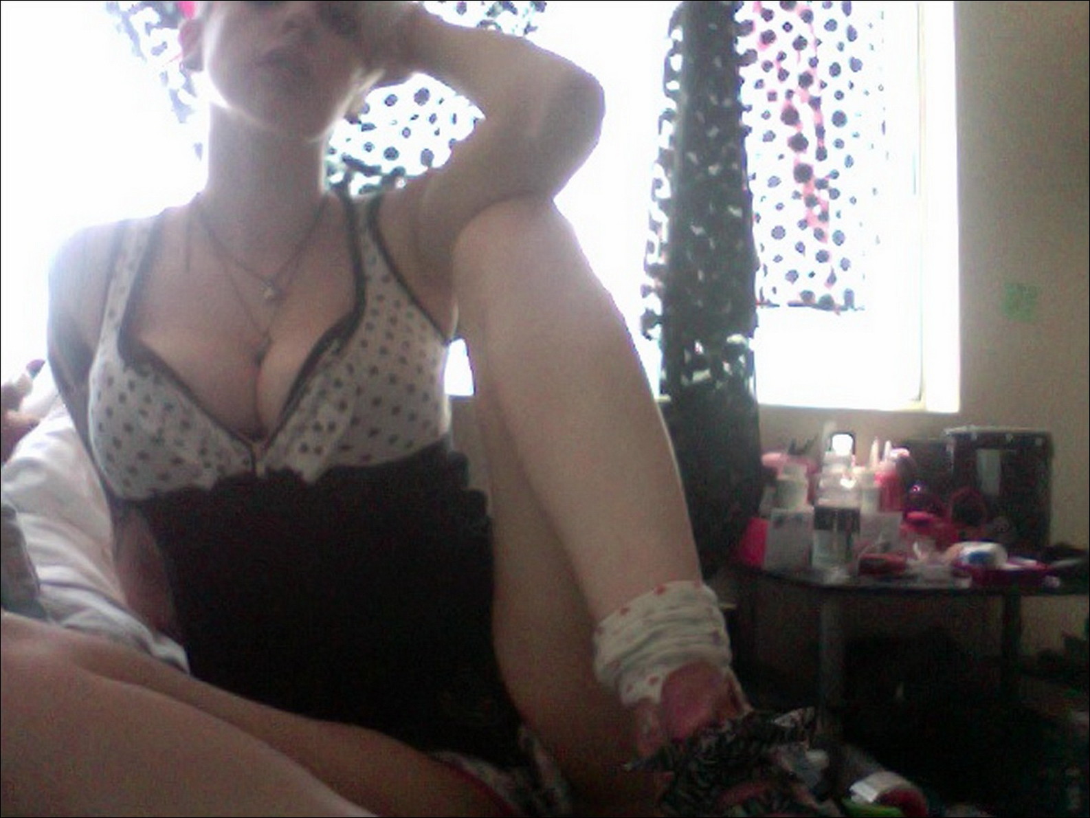 Big Tit Alt Punk Blonde Chick