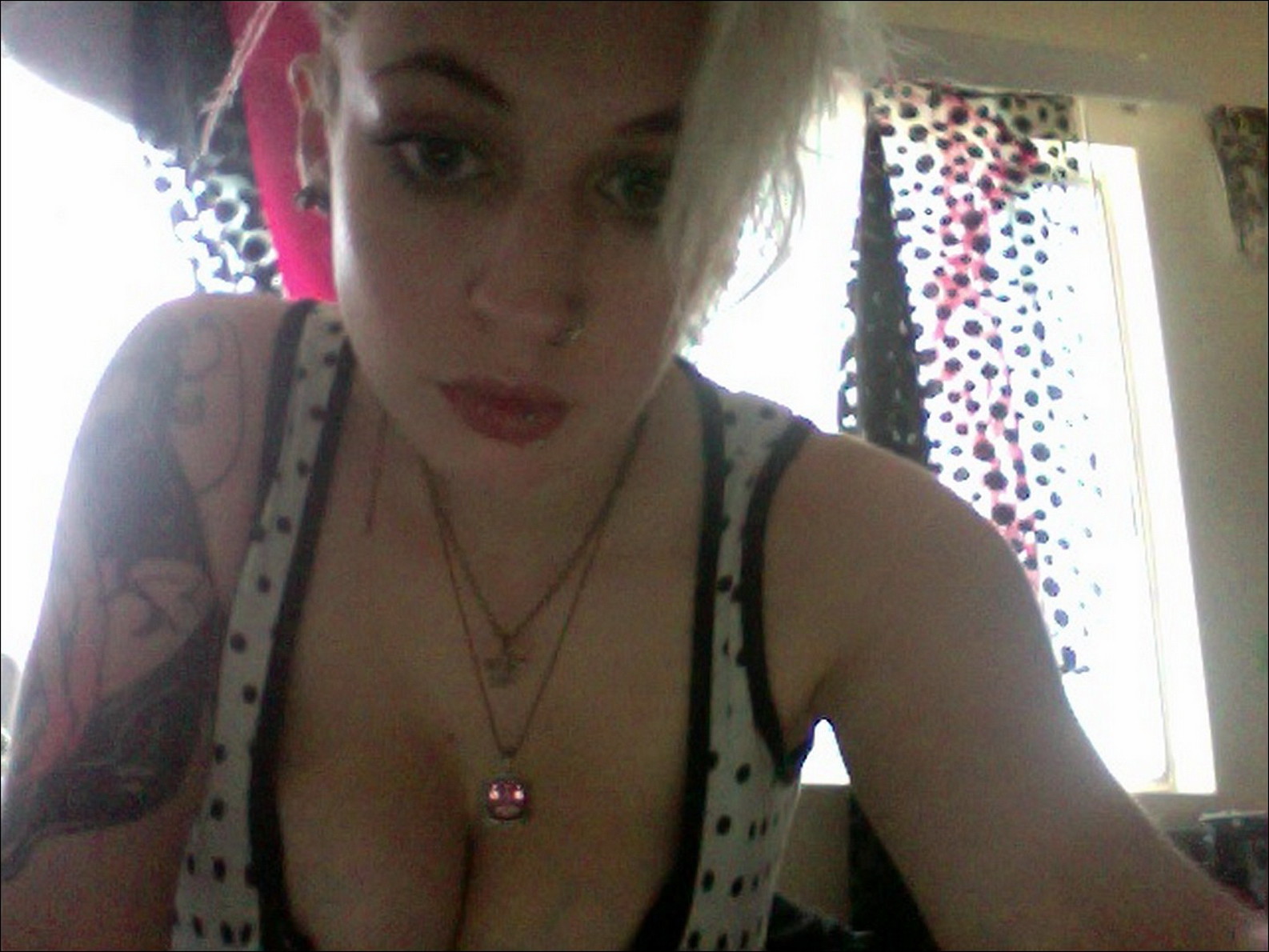 Big Tit Alt Punk Blonde Chick