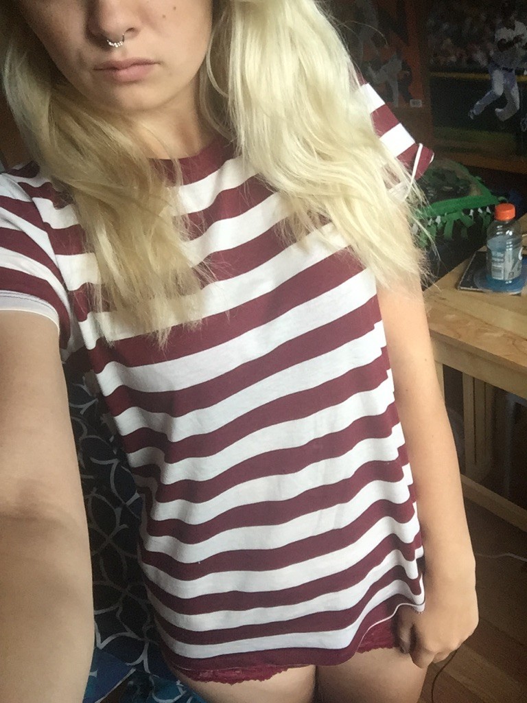 The Blonde Bra and Panties