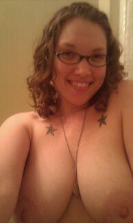 Big Tits Nerdy Girl with Hungry Mouth