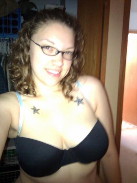 Big Tits Nerdy Girl with Hungry Mouth