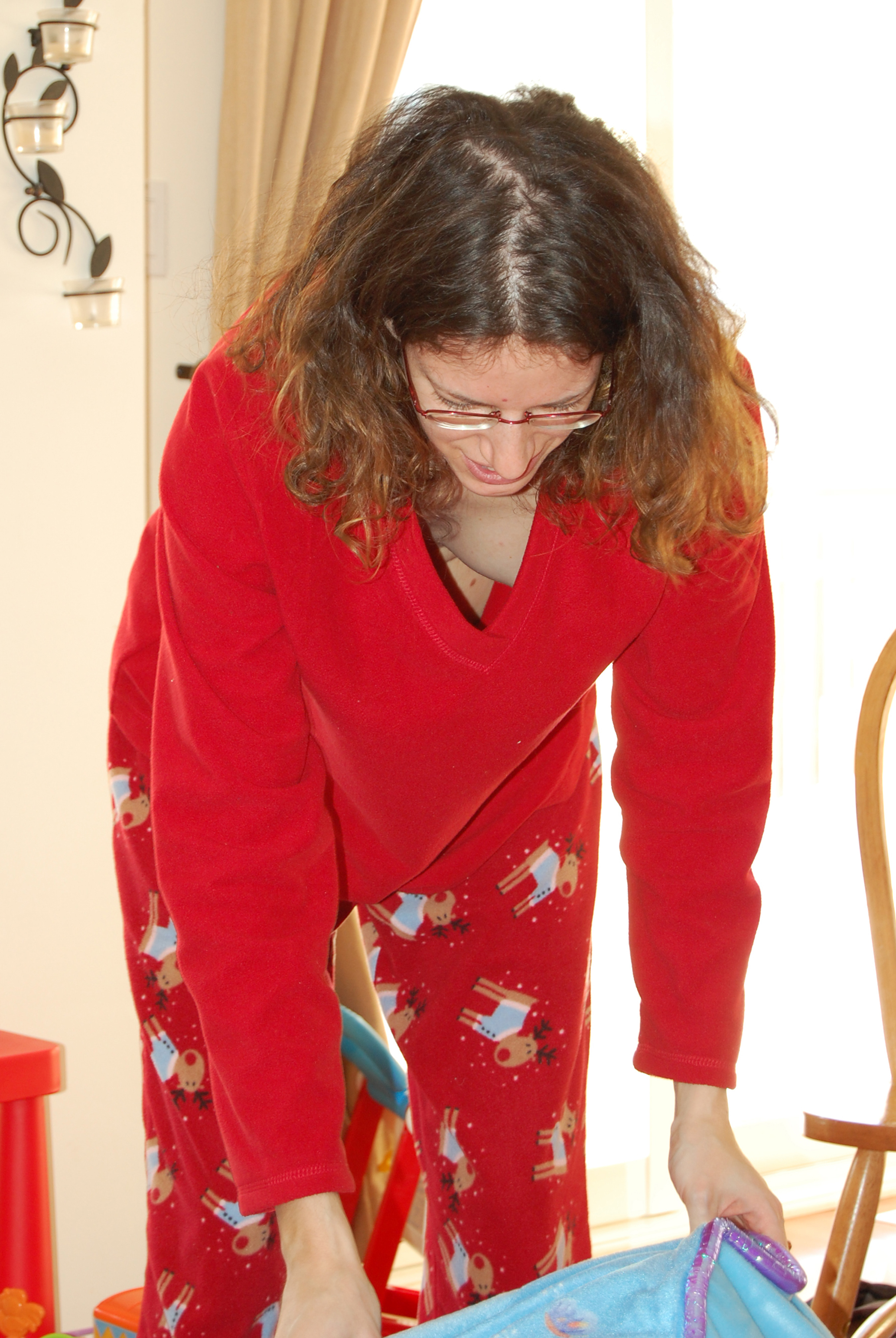 Unaware Nip Peek Downblouse 1