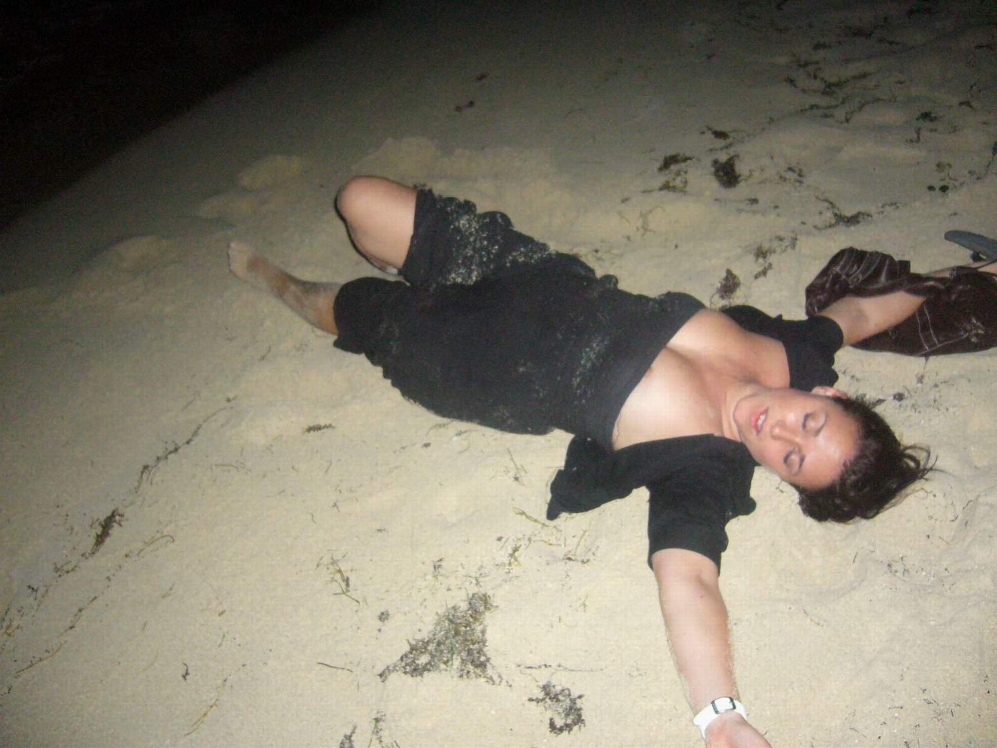 Unaware Nip Peek Downblouse 1