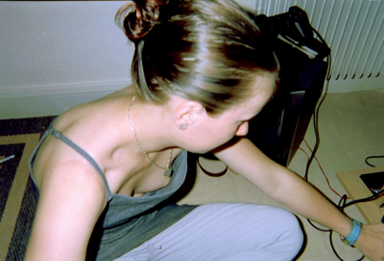 Unaware Nip Peek Downblouse 1