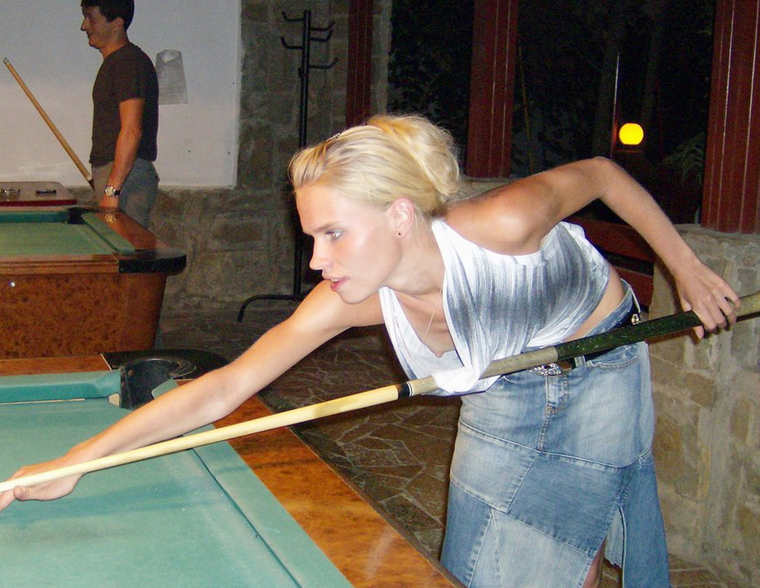 Unaware Nip Peek Downblouse 1