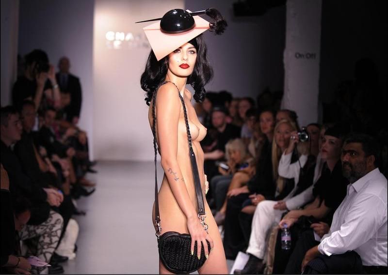 Naked on The Runway