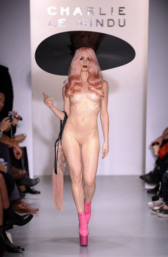 Naked on The Runway