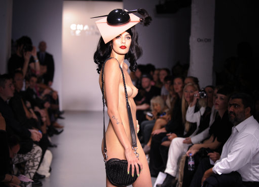 Naked on The Runway