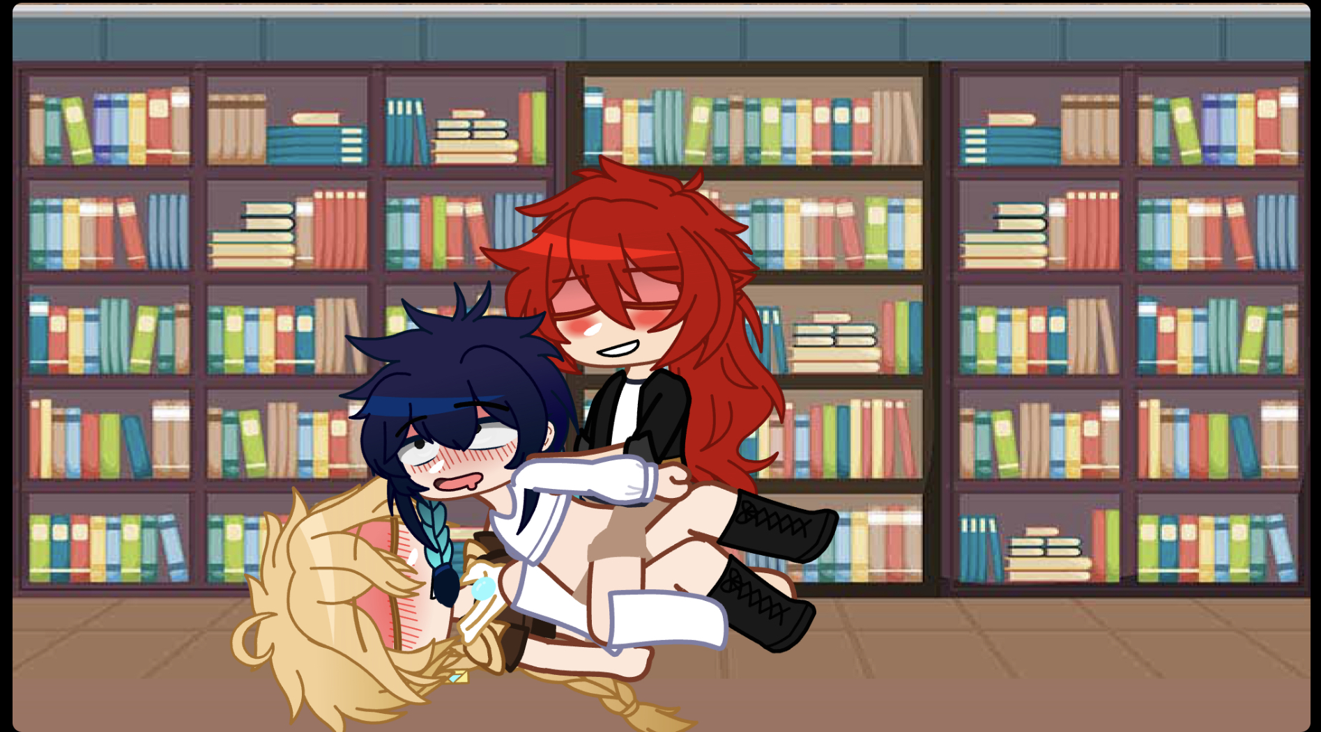 Diluc x Venti x Aether