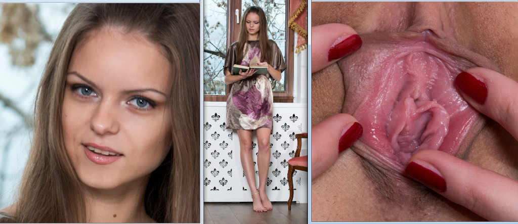 Sonya D opens her vagina