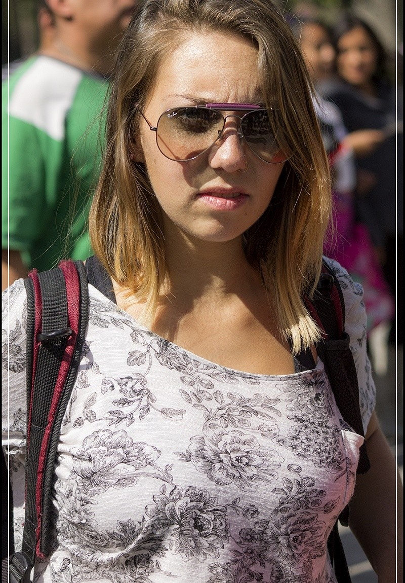 Girl With Bubble Booty Tight Shorts