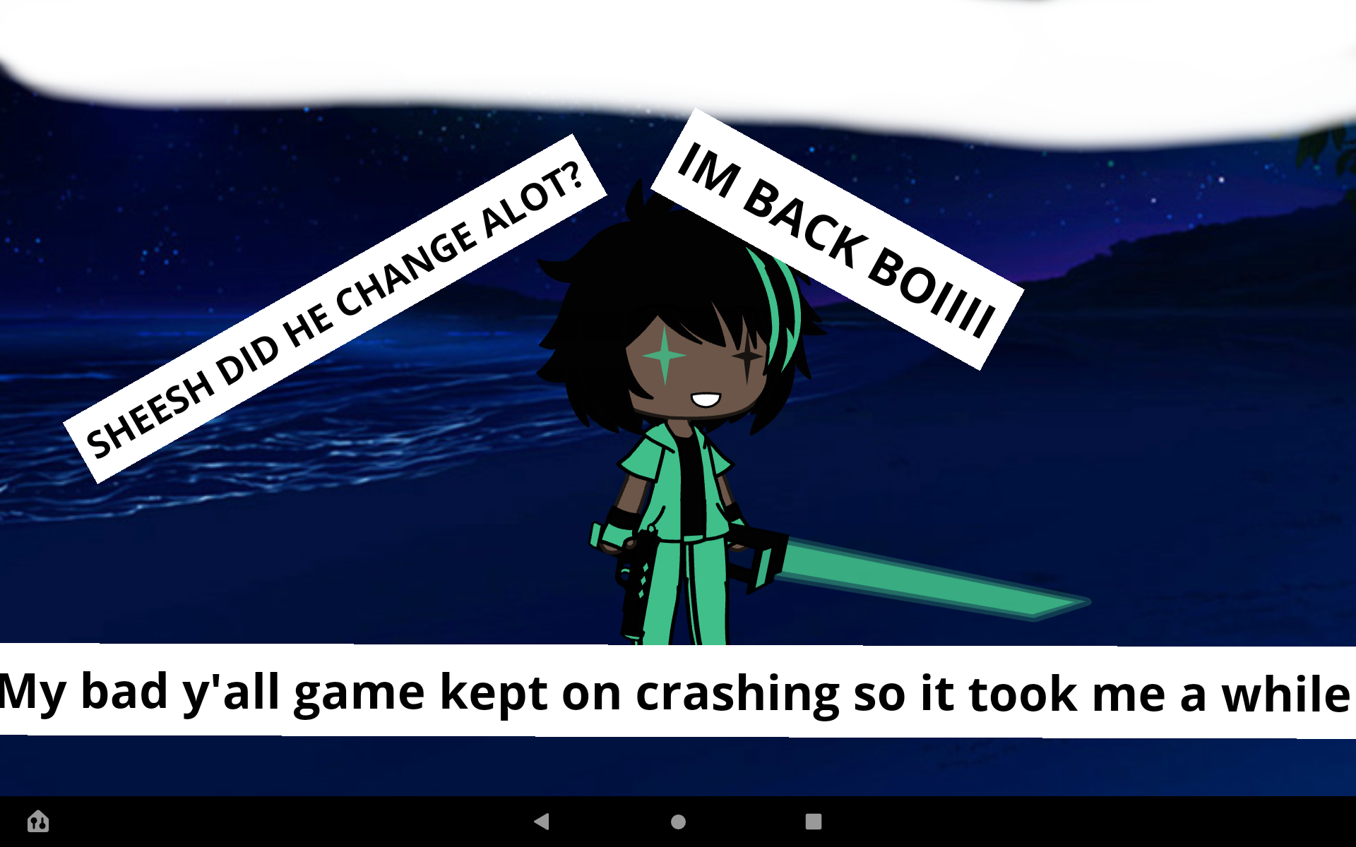 I'm sorry it took me awhile