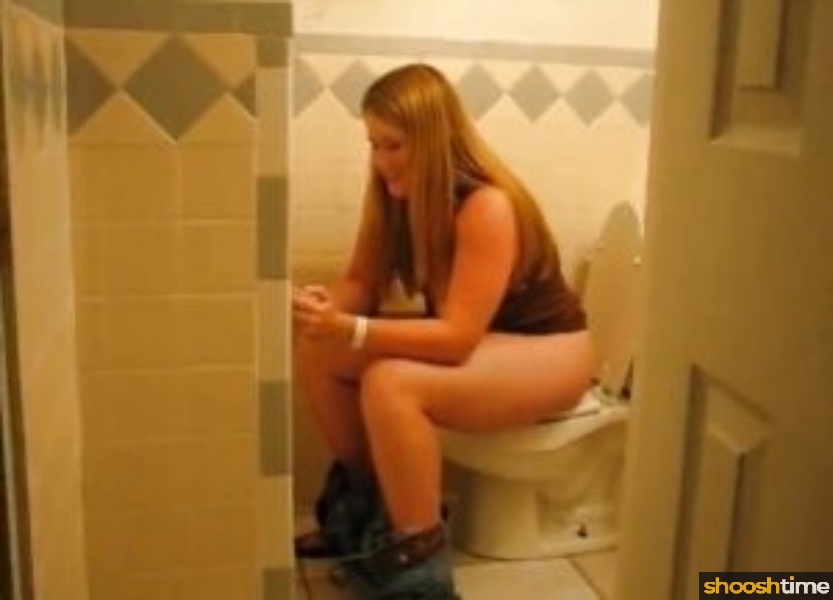 girls using Toilet
