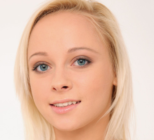 Very B opens her vagina