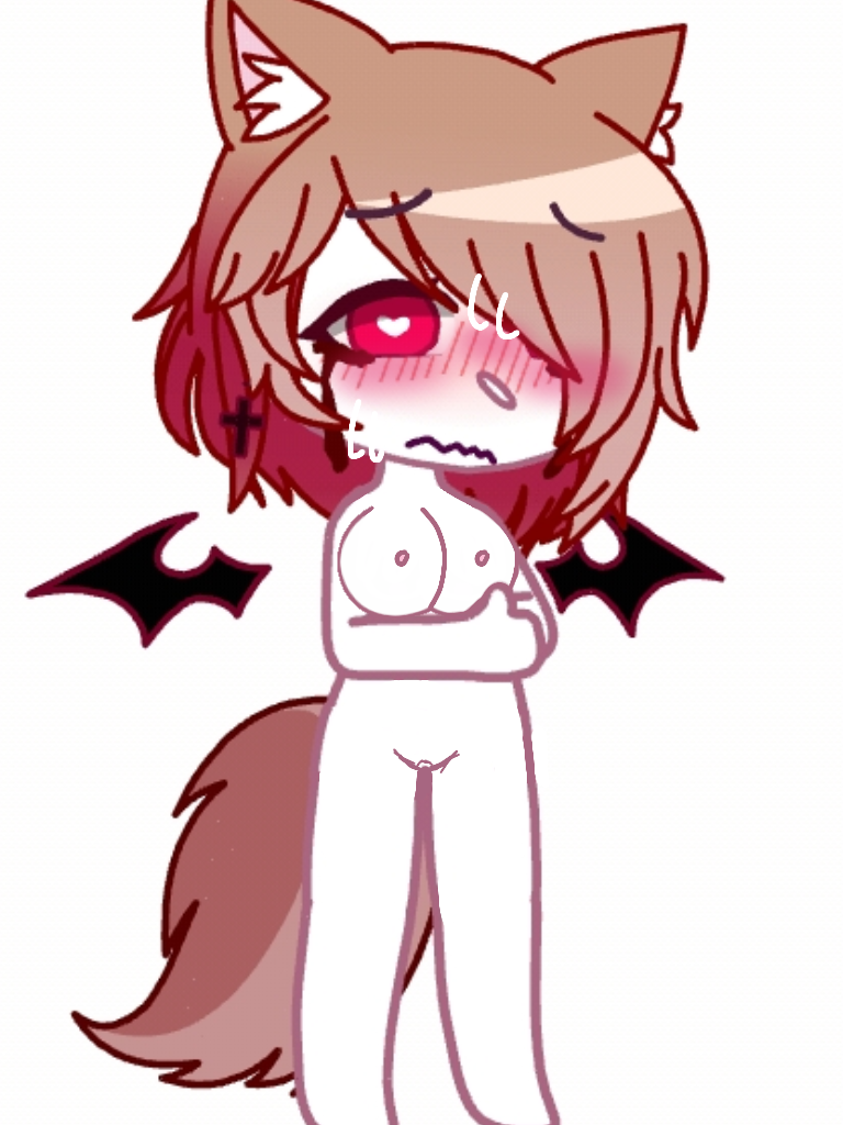 Corrupted cry body blushing