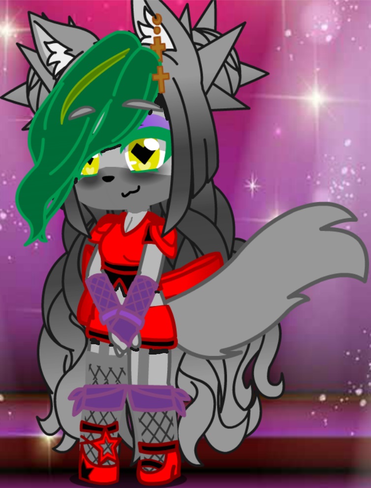 Fnia Roxanne being cute