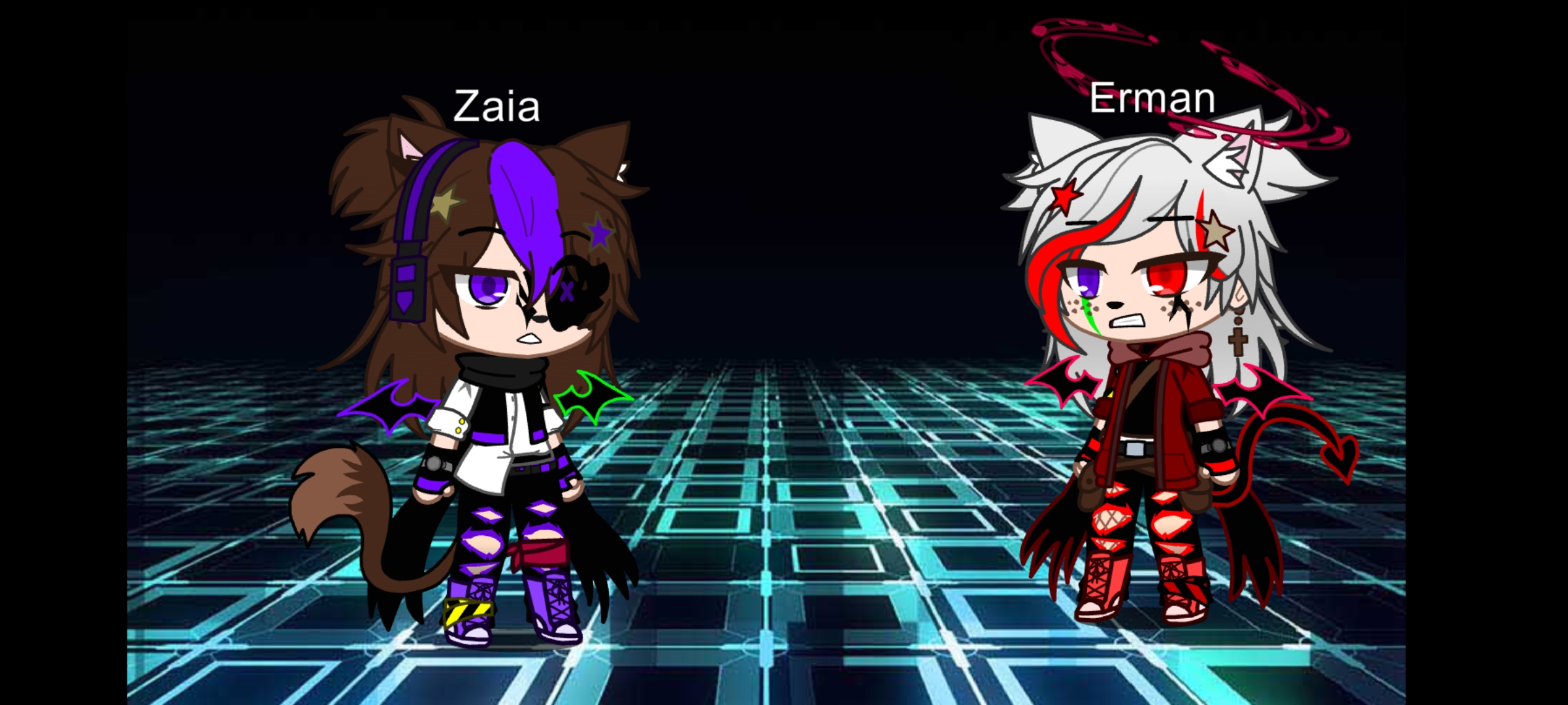 Oc for ermansup and zaianotfound