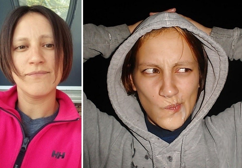 Before / After facial cumshot