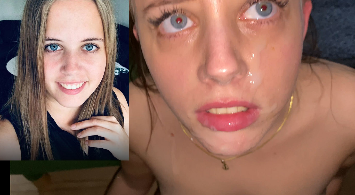 Before / After facial cumshot