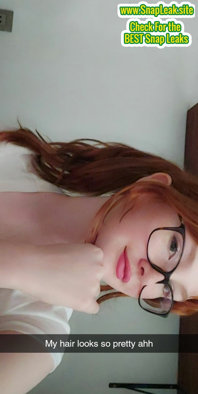 Beautiful RedHead Teen (Leaked Snapchat) (43 pictures) - Shooshtime