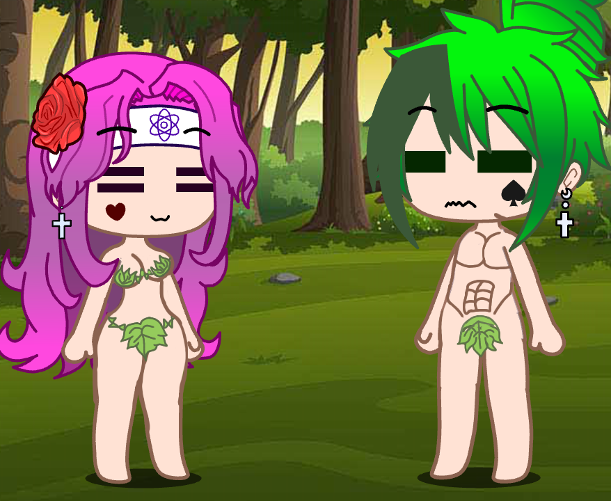 Cosplay de Adão e Eva