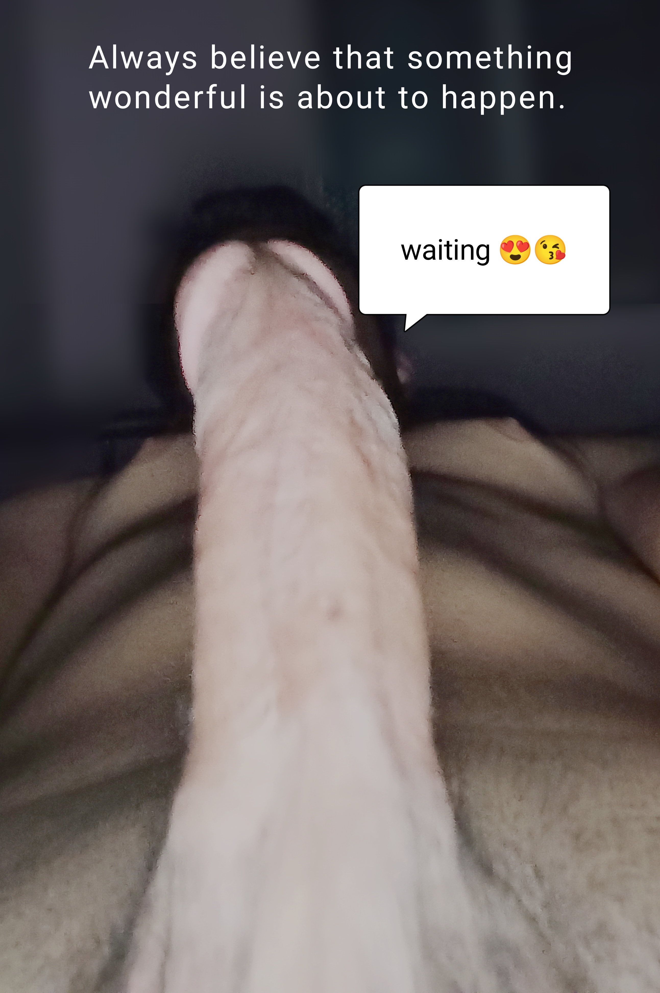 My cock