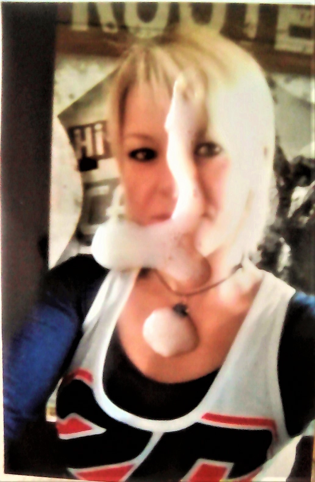 blonde busty cum face