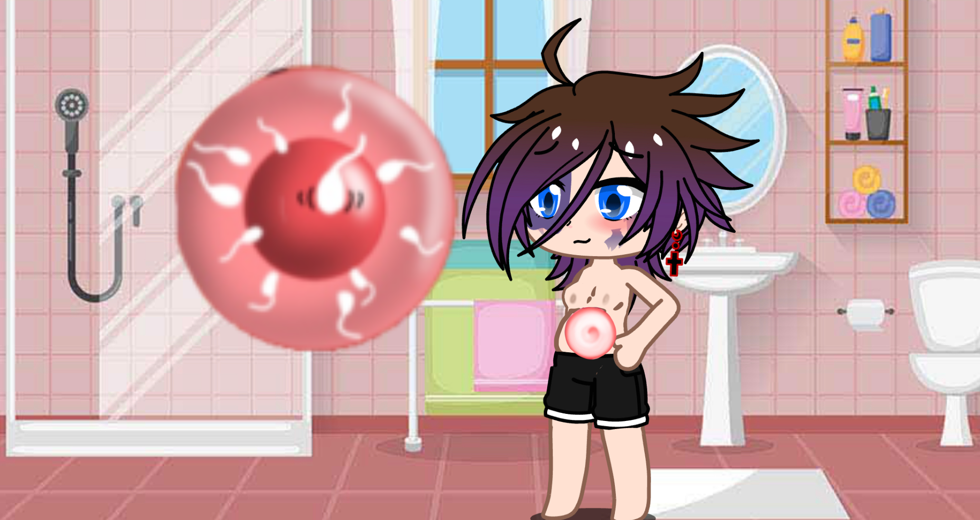 Mike está separando un niño