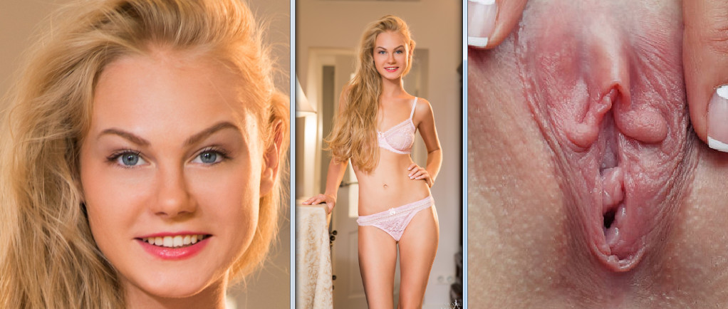 Nancy A opens her vagina 2