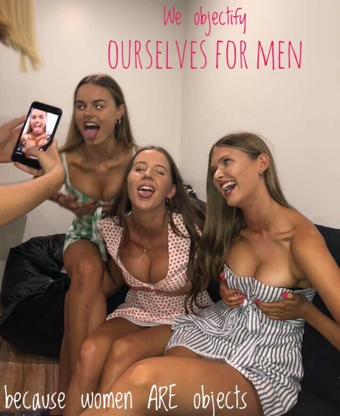 Encourage men to objectify you...
