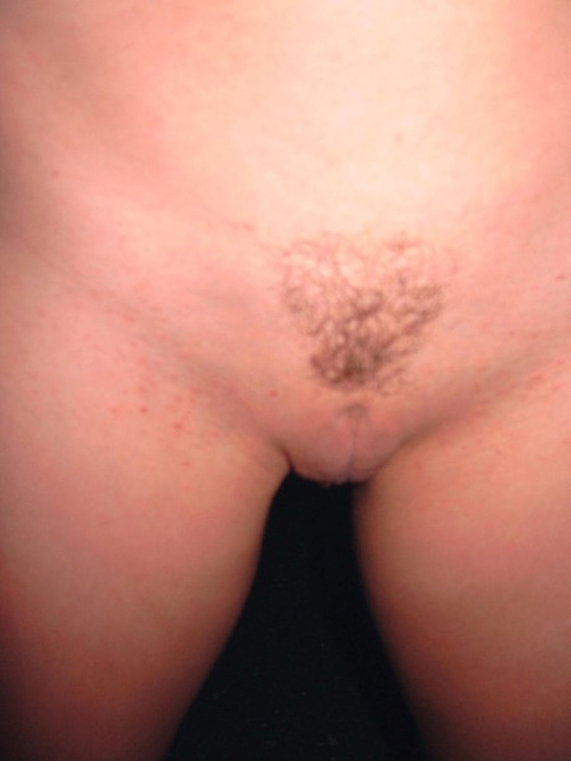 Jenny posing around naked