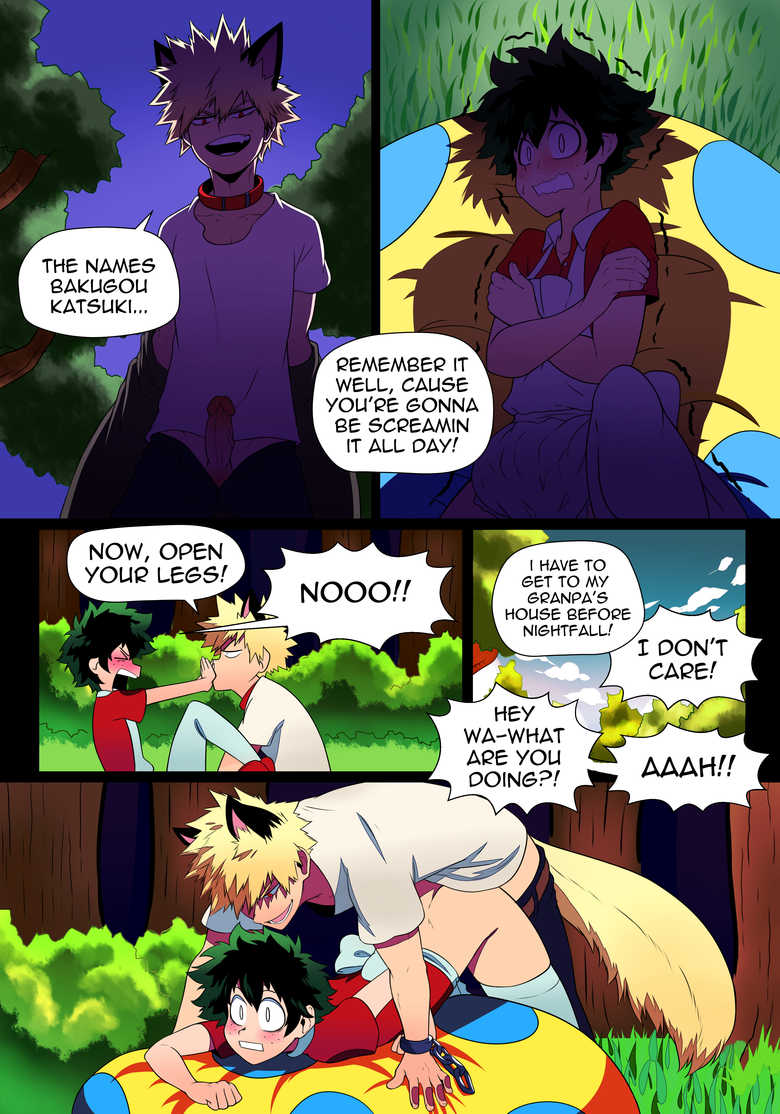 Big Bad Wolf Sex With Little Red - Little red riding hood and the big bad wolf _ BakuDeku cÃ³mic (12 pictures)  - Shooshtime