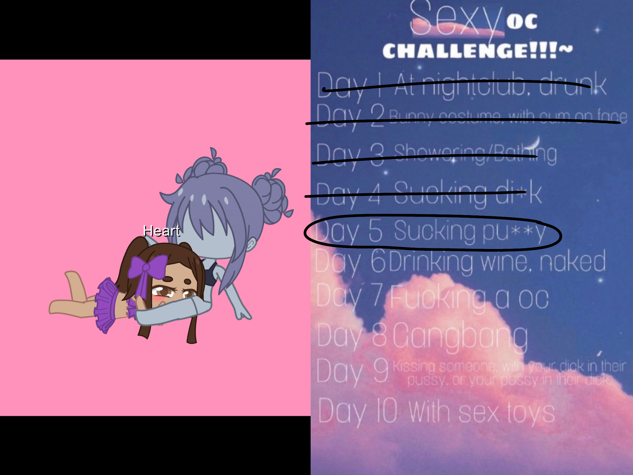 Gacha OC challenge day 1-10