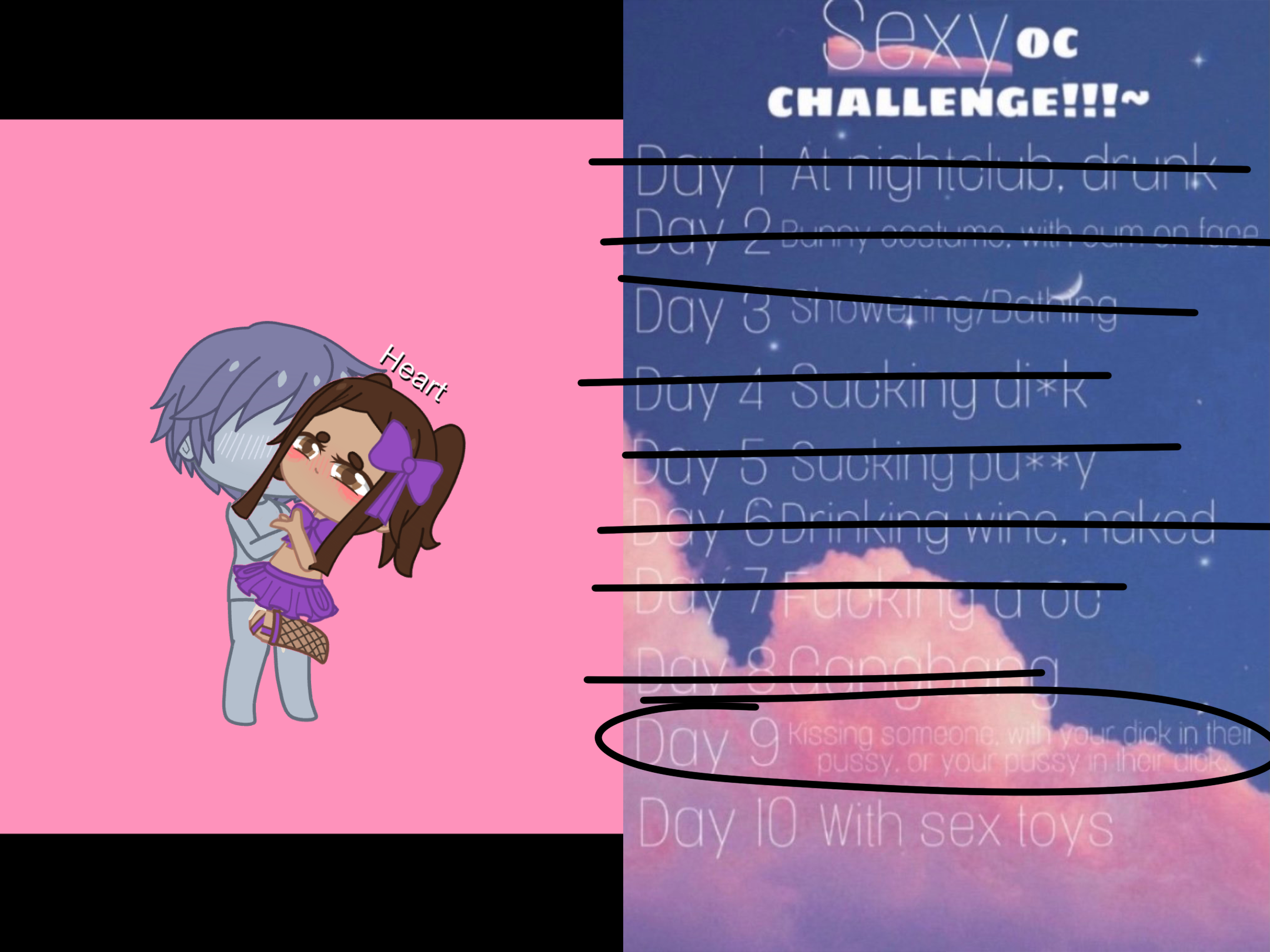 Gacha OC challenge day 1-10