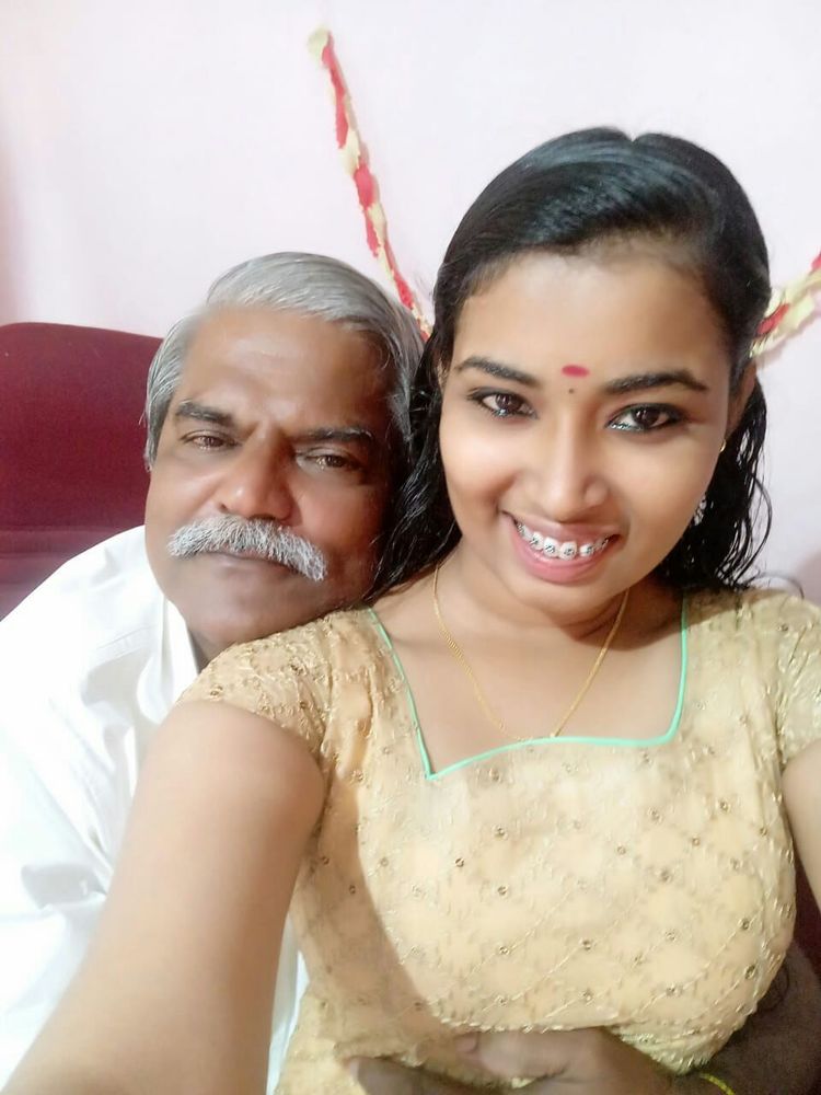 Supriya with her sasur