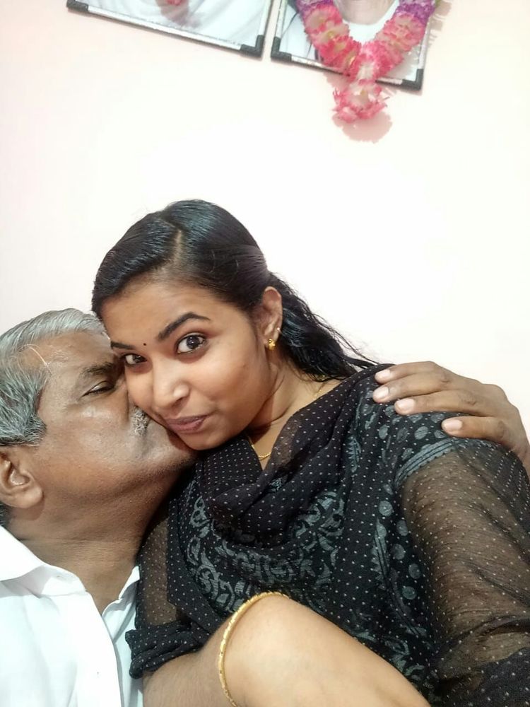 Supriya with her sasur