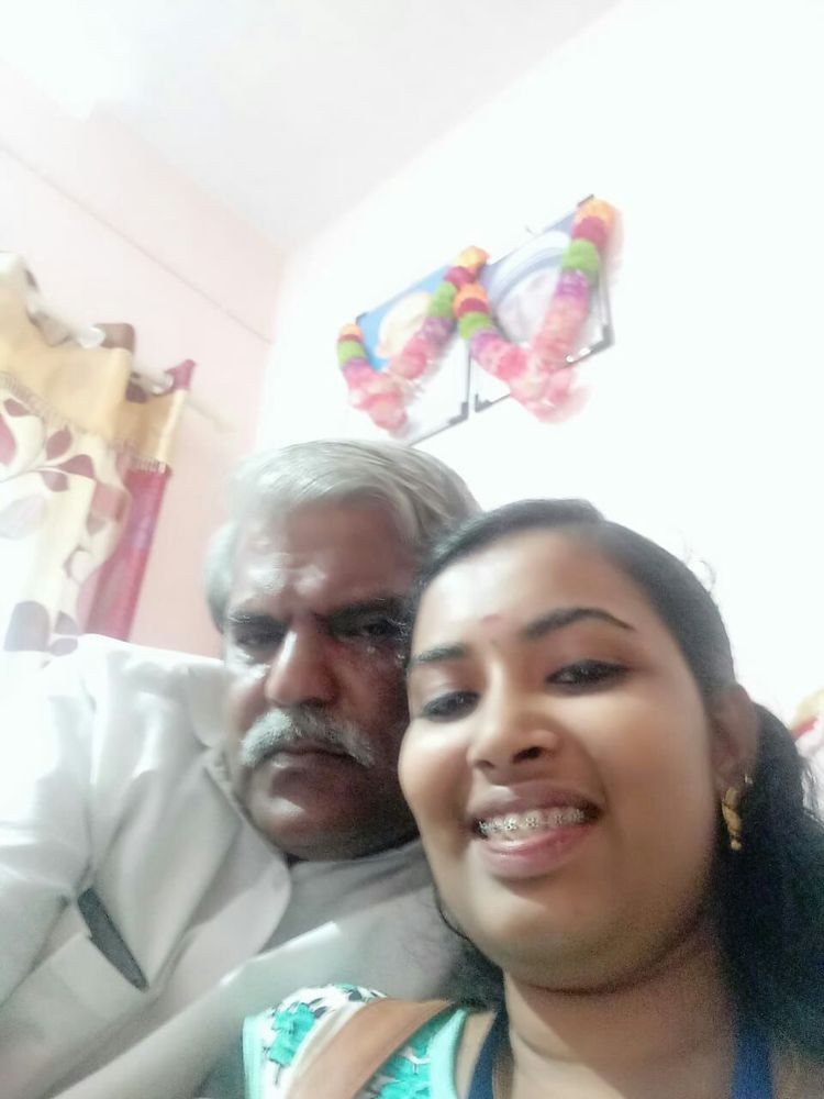 Supriya with her sasur